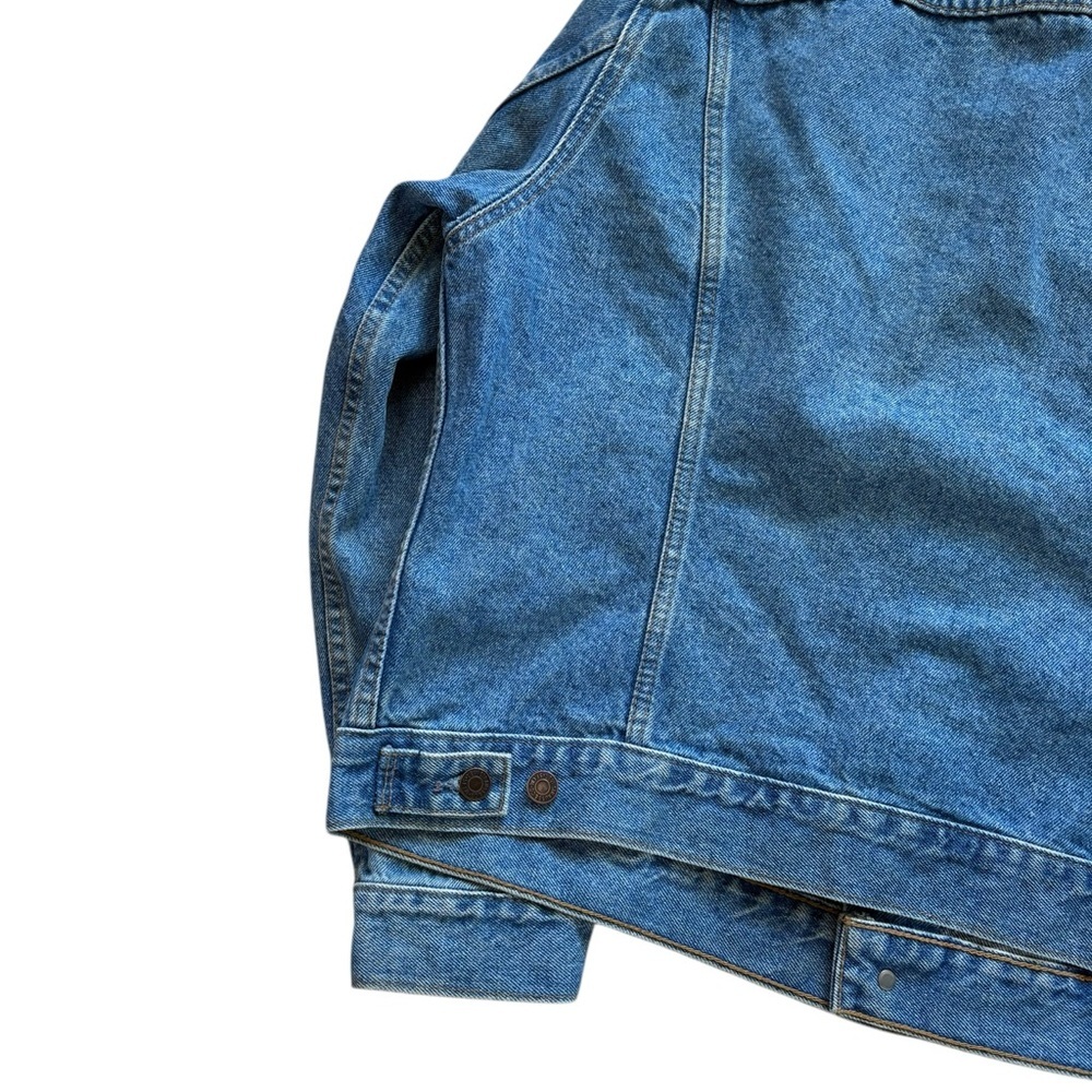 Vintage 80s Levi’s Orange Tab Type III Denim Trucker Jacket Size 48 / Large - Picture 8 of 12